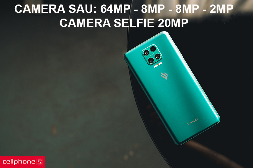 Cụm camera ba ống kính đến 48MP cho ảnh chụp ấn tượng