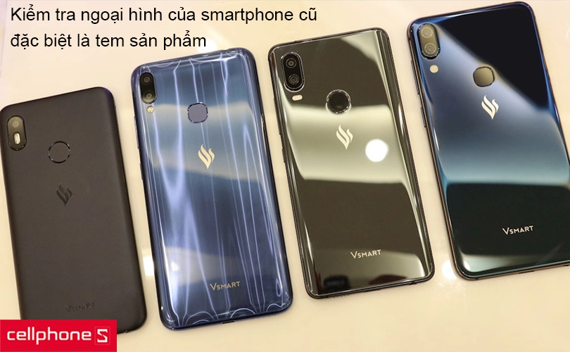 Ngoại hình Vsmart cũ