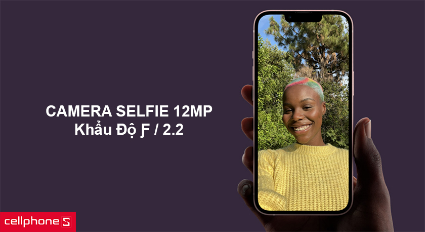 Camera trước 12MP