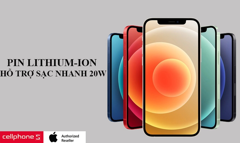 Pin lớn và khả năng sạc nhanh 20W, kể cả sạc không dây