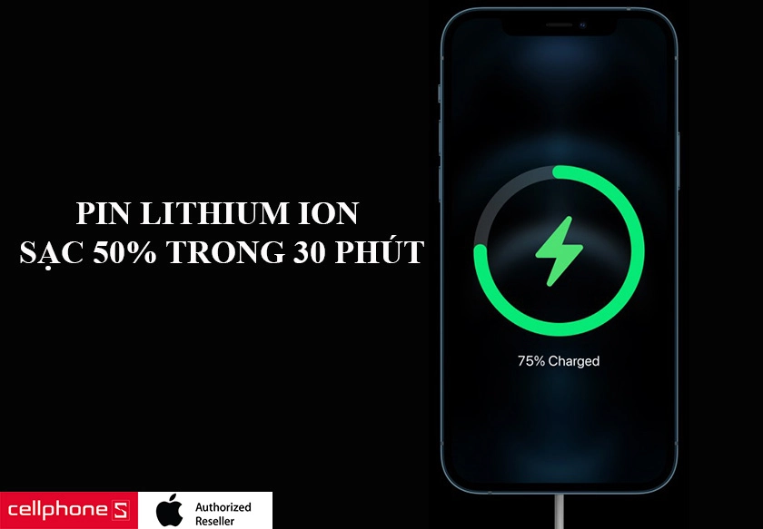 Viên pin liền cho thời lượng sử dụng lên đến cả ngày cùng công nghệ sạc nhanh