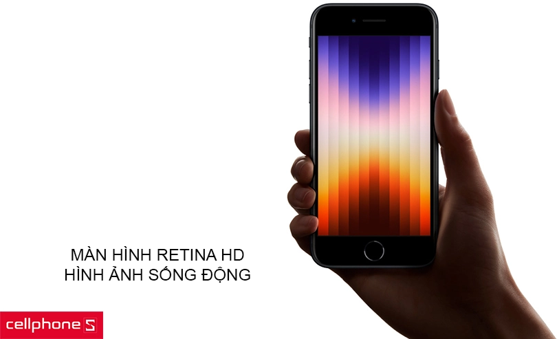 Màn hình Retina HD, hình ảnh sống động