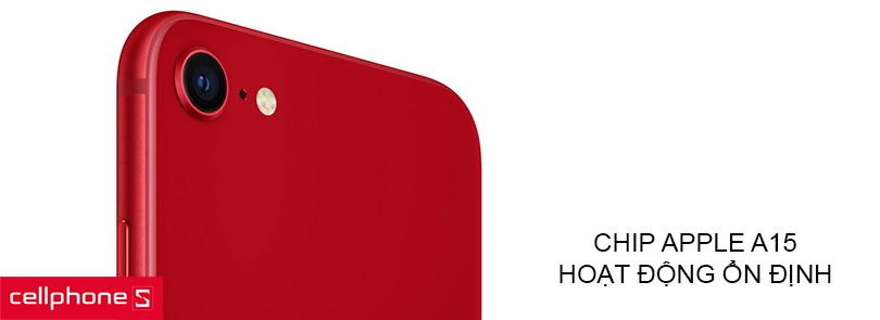 Hoạt động trên con chip Apple A15 Bionic, 4 GB RAM