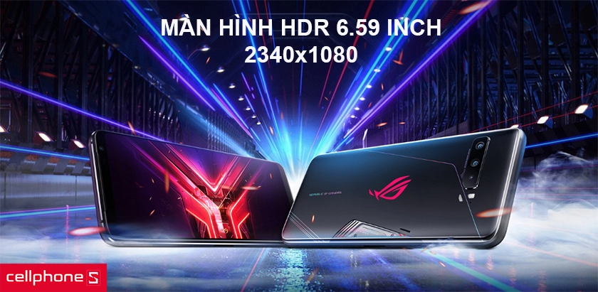 Màn hình AMOLED 6,59 inch độ phân giải 2340x1080