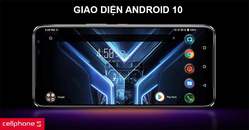 Giao diện Android v10 (Q), cải thiện hiệu suất làm việc