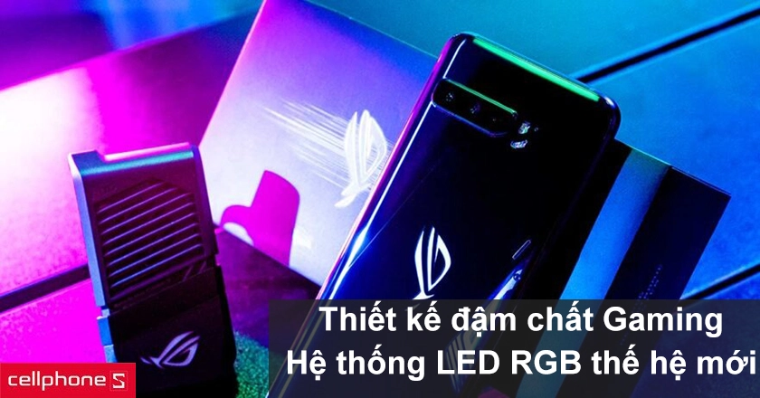 Thiết kế đậm chất game thủ, hệ thống đèn LED RGB thế hệ mới