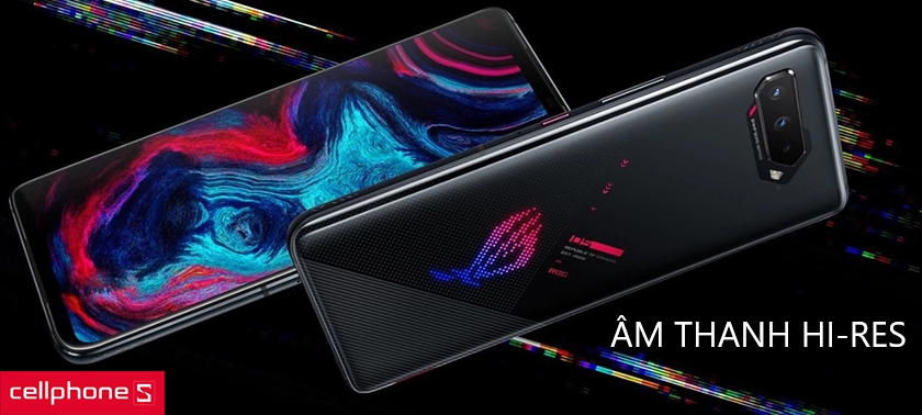 Âm thanh stereo DTS:X đặc sắc, hệ thống làm mát chuyên biệt cho dòng ROG Phone