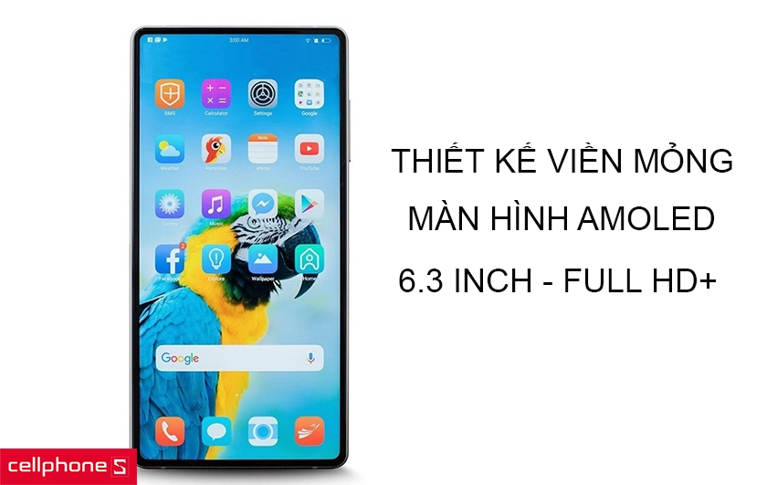 Bphone 4 - Thiết kế viền mỏng, nhiều màu sắc