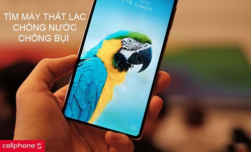 Hỗ trợ tìm máy thất lạc cùng tính năng chống nước thông minh