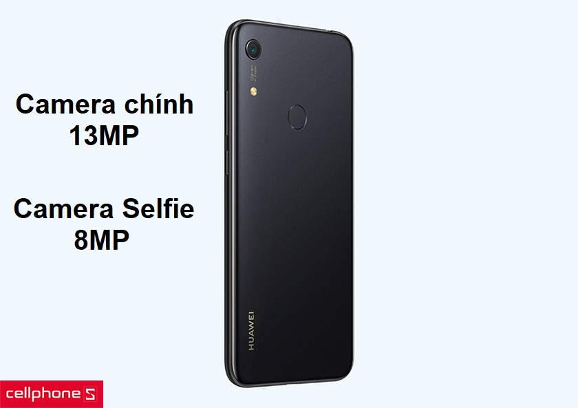 Camera chính có độ phân giải 13 MP cùng công nghệ âm thanh Huawei SuperSound