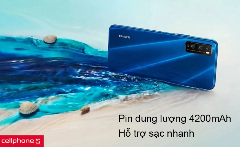 Viên pin siêu trâu với dung lượng 4200mAh hỗ trợ sạc nhanh