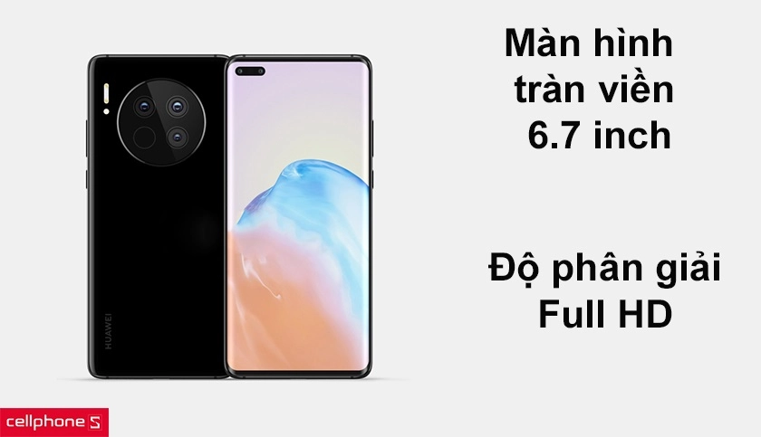 màn hình tràn viền 6.7 inch