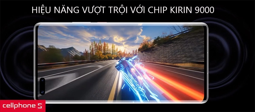 Hiệu năng vượt trội với chip Kirin 9000