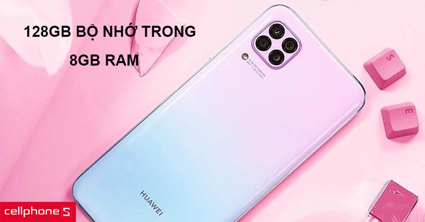 Đa nhiệm tốt cùng 8GB ram và lưu trữ lên đến 128GB bộ nhớ trong
