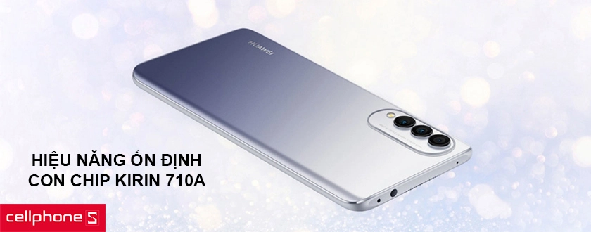 Hiệu năng ổn định với con chip Kirin 710A