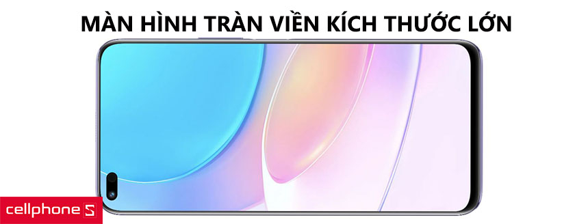 Màn hình tràn viền kích thước lớn