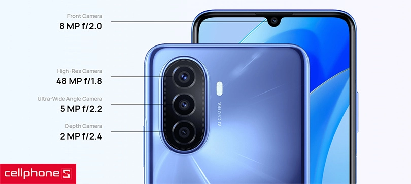 Camera chất lượng, hỗ trợ AI chụp ảnh sắc nét