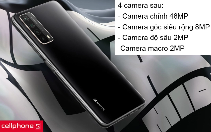 Hệ thống 4 camera sau với nhiều tính năng chụp ảnh ấn tượng, hỗ trợ quay phim 4K