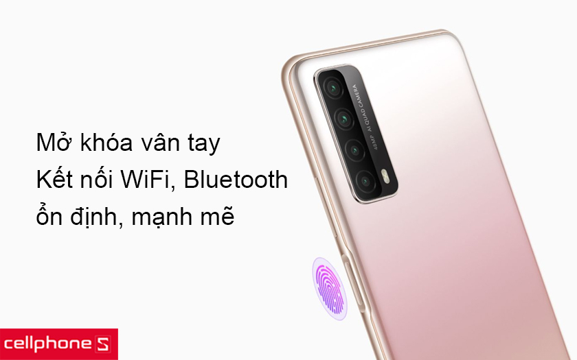 Tính năng mở khóa bằng vân tay chính xác và an toàn, kết nối WiFi, Bluetooth ổn định