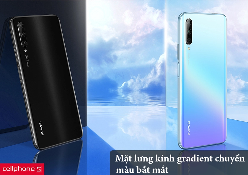 Mặt lưng kính gradient chuyển màu bắt mắt