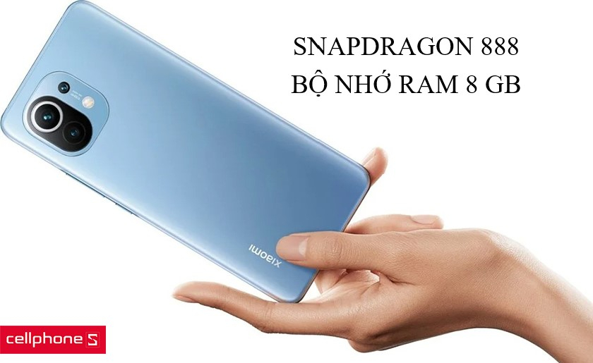 Vi xử lý Snapdragon 865 hỗ trợ mạng 5G, bộ nhớ RAM 8 GB