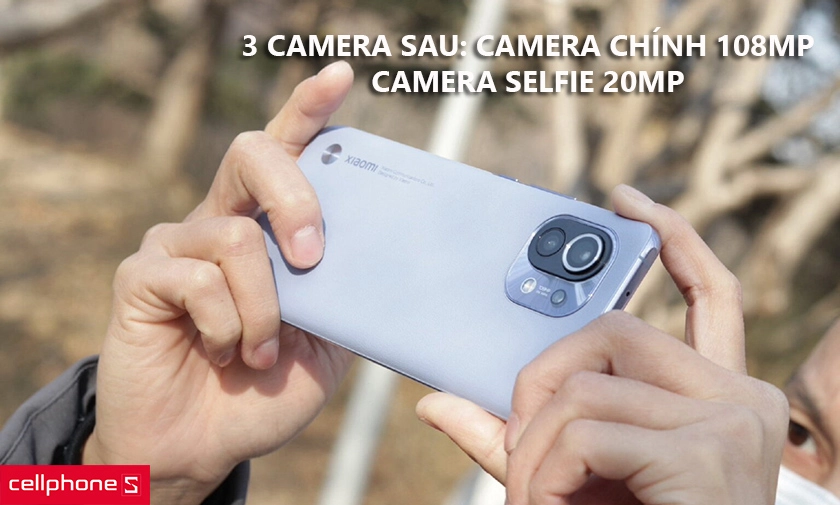 Cụm 4 camera sau với độ phân giải lên đến 108 MP, camera selfie ẩn 20 MP