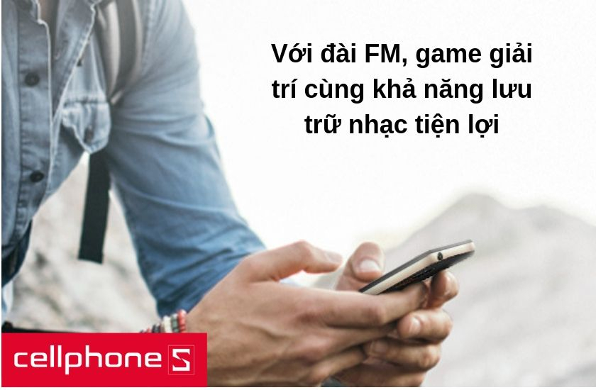 Itel It2580 vẫn cho bạn những tính năng giải trí ấn tượng, máy có cả đài FM, một số game giải trí