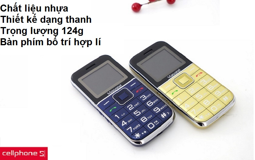 Thiết kế dạng thanh nhỏ gọn cùng bàn phím bố trí thân thiện