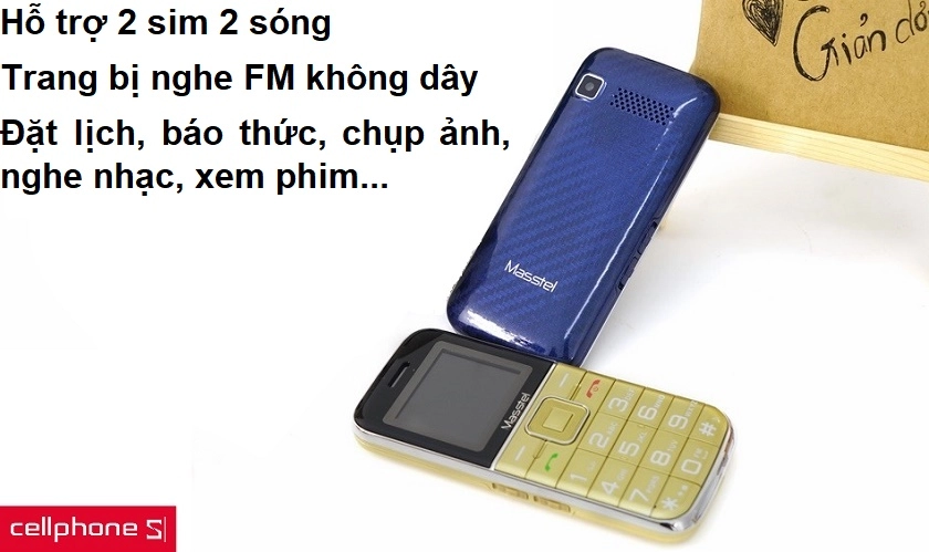Hỗ trợ hai sim hai sóng cùng nhiều tính năng đa dạng