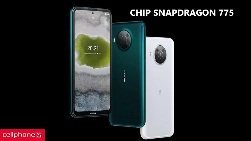 Hiệu năng mạnh mẽ với chip Snapdragon 775