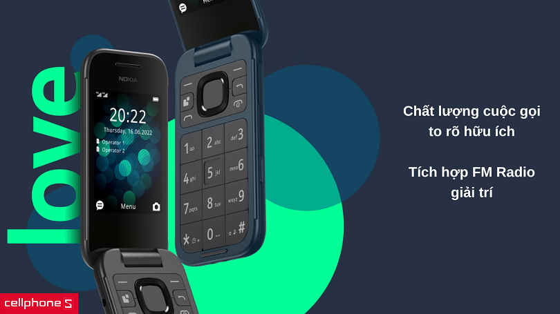 Điện thoại Nokia 2660 Flip
