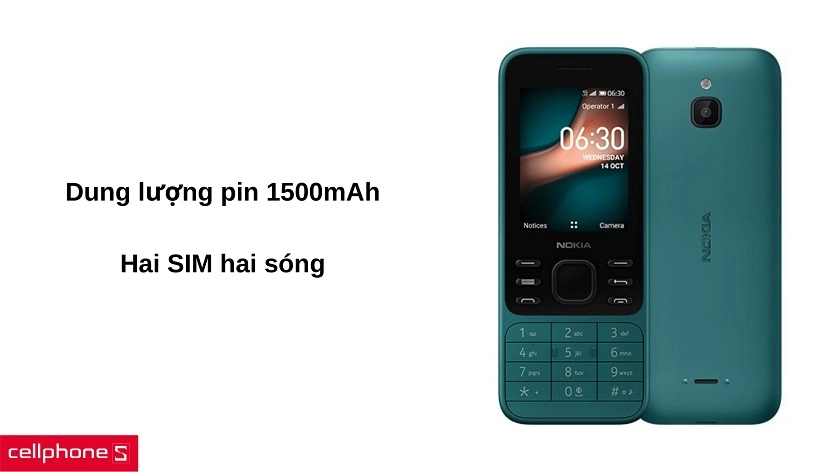 Thời lượng pin "trâu", có khả năng dùng hai SIM trên một máy