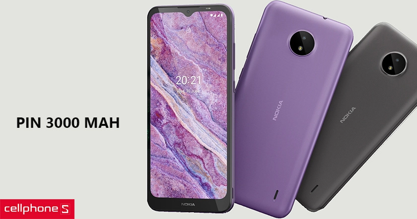 Nokia C10 sở hữu camera trước sau 5MP