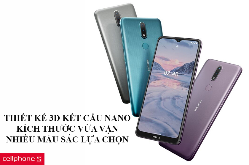 Thiết kế 3D kết cấu nano kích thước vừa vặn dễ cầm