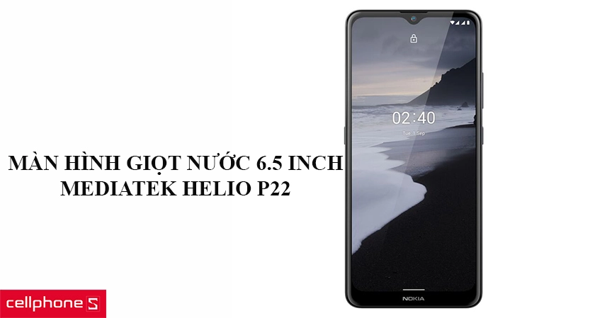Màn hình giọt nước 6.5 inch