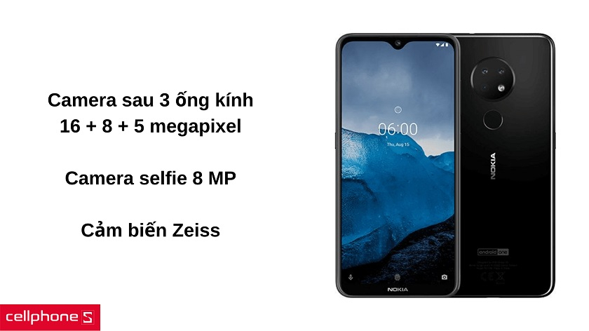 Thỏa sức chụp ảnh với cụm camera sau lên đến 16 MP