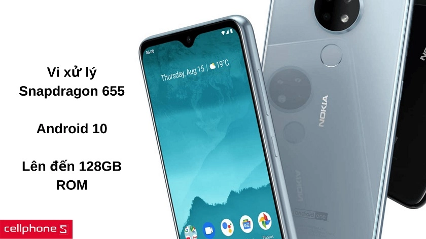 Hiệu năng giải trí ổn định với Snapdragon 665