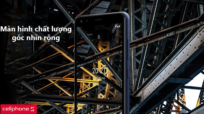 Màn hình chất lượng ổn định, góc nhìn khá rộng