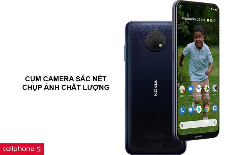 Cụm camera tròn 4 ống kính 48 MP chụp ảnh đa chức năng