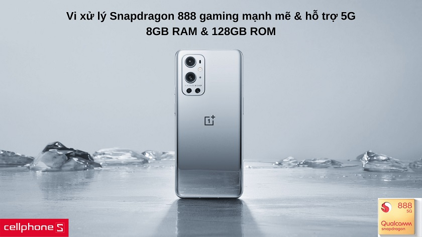 Vi xử lý Snapdragon 888 với 8GB RAM mang lại hiệu năng mạnh mẽ trong phân khúc
