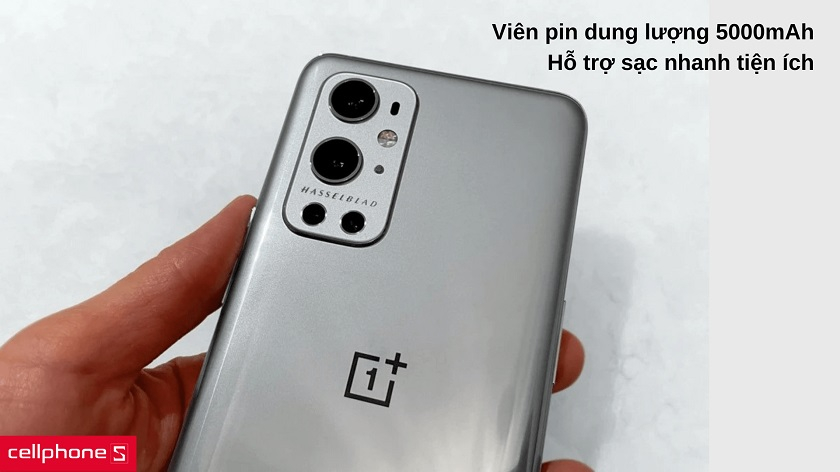 Dung lượng pin 5000mAh đi kèm sạc nhanh sẽ giữ thời lượng dùng lâu dài