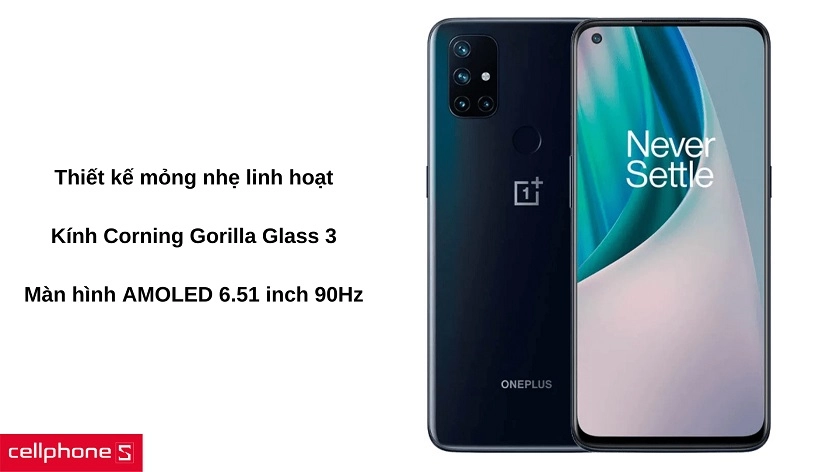 Thiết kế linh hoạt, màn hình 6.51 inch giải trí thỏa thích