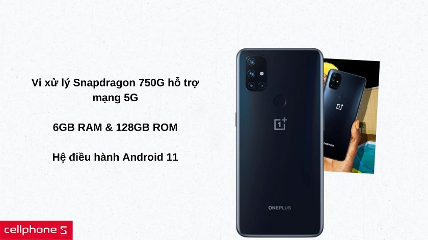 Bộ vi xử lý Snapdragon 750G hỗ trợ mạng 5G với hiệu năng mạnh