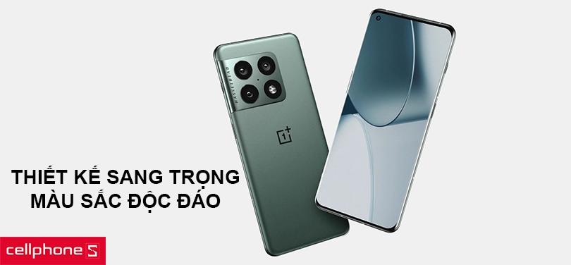 Thiết kế sang trọng, nhiều màu sắc độc đáo, khung viền bo cong