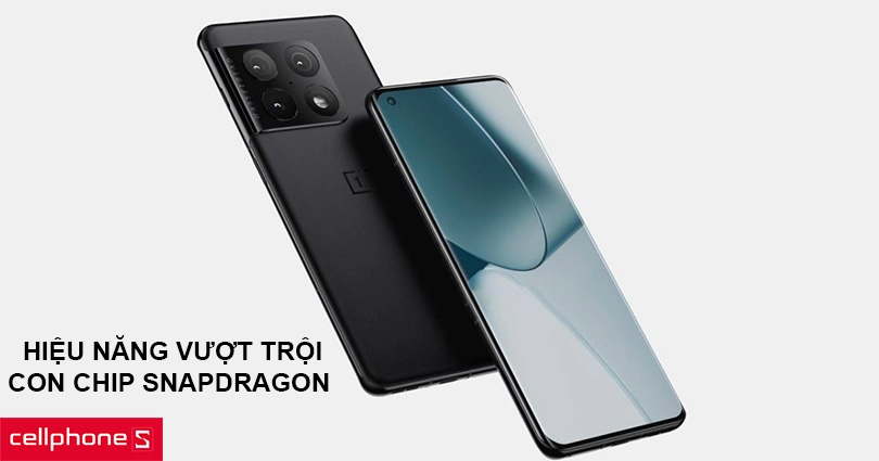 Hiệu năng vượt trội với con chip Snapdragon 8 Gen 1, hoạt động mượt mà