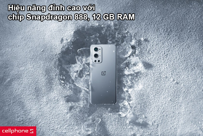 Hiệu năng đỉnh cao với con chip Snapdragon 888, 12 GB RAM