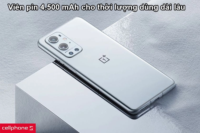 Viên pin 4.500 mAh cho thời lượng dùng dài lâu