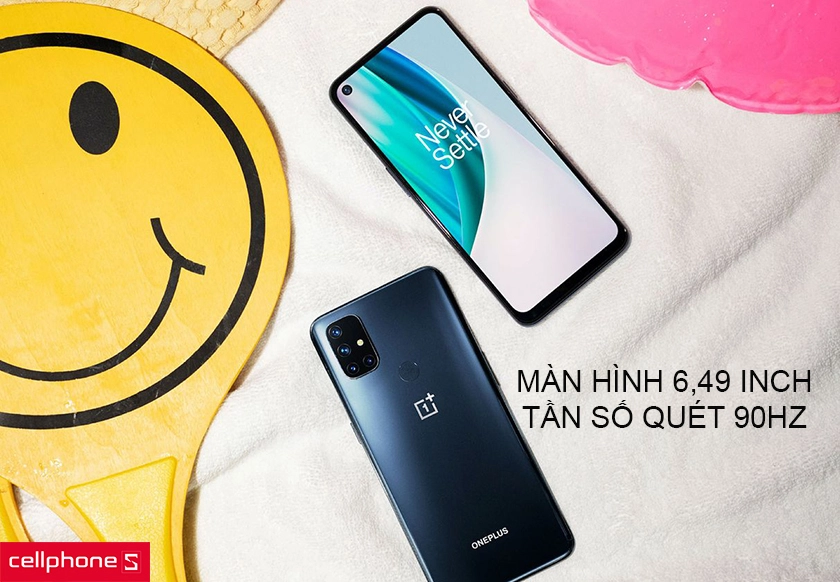 Màn hình 6,49 inch, tần số quét 90Hz