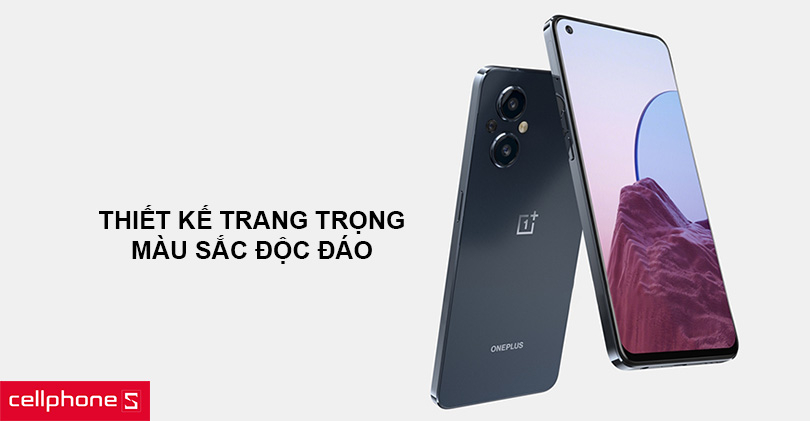 Thiết kế trang trọng với khung viền phẳng, màn hình nuốt ruồi