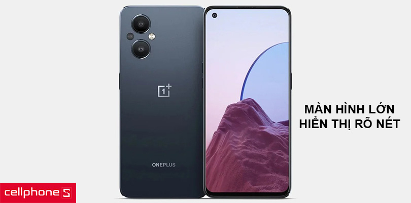 Màn hình OLED 6.43 inch, hiển thị chi tiết rõ nét